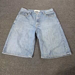 Vintage Levis 569 Loose Denim Shorts Mens 34 Jorts Baggy Straight loose Fit Y2k
